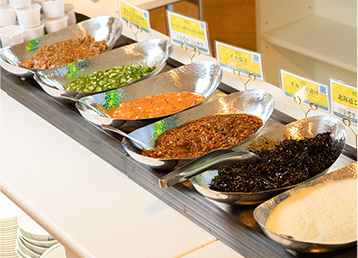 フードラインナップ