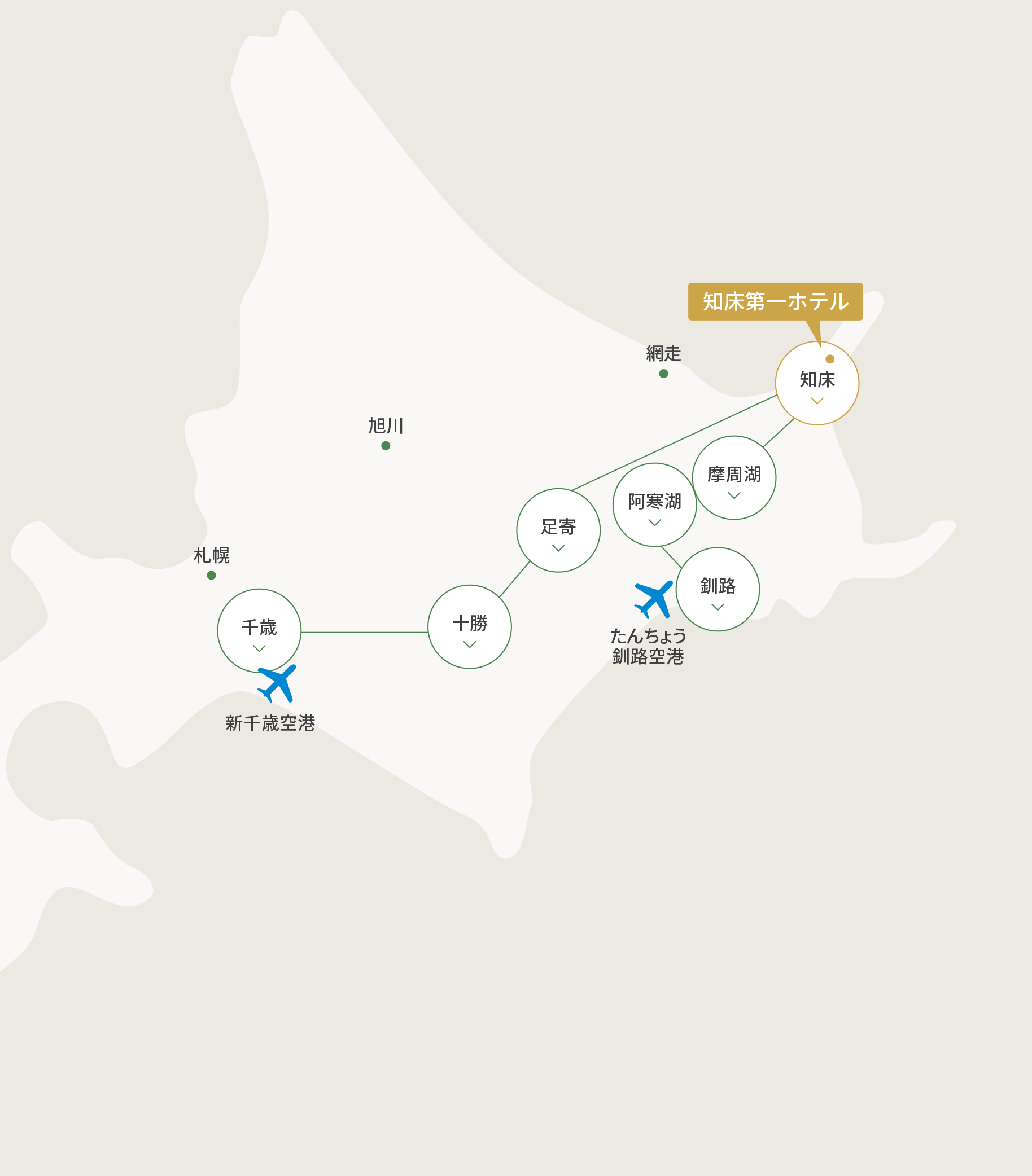 注目コースマップ