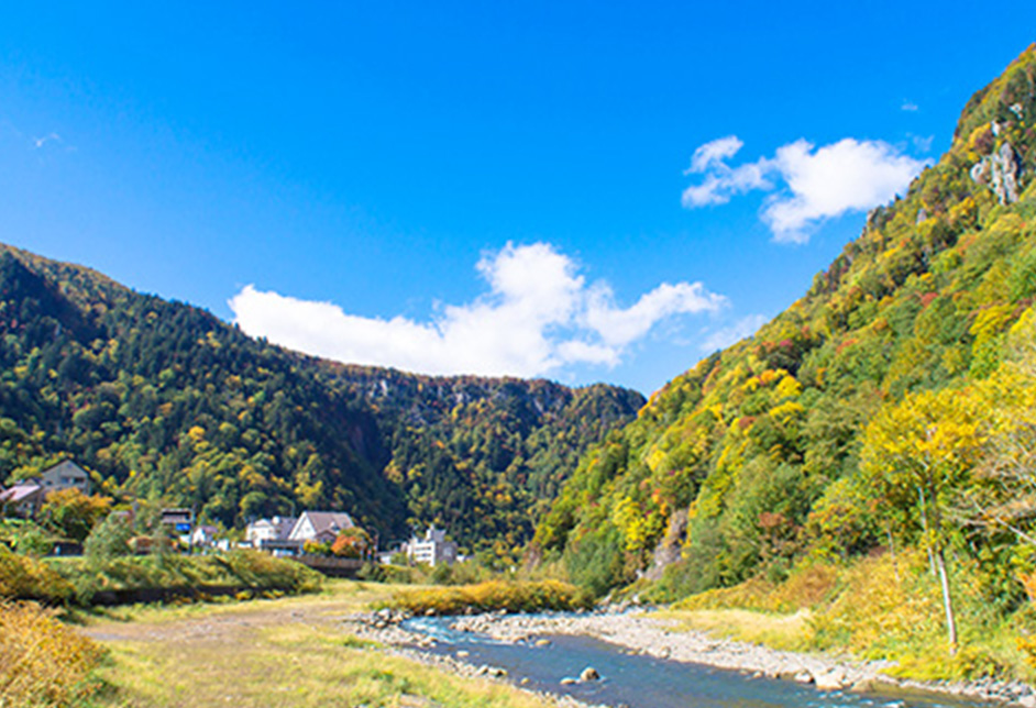 層雲峡温泉に宿泊