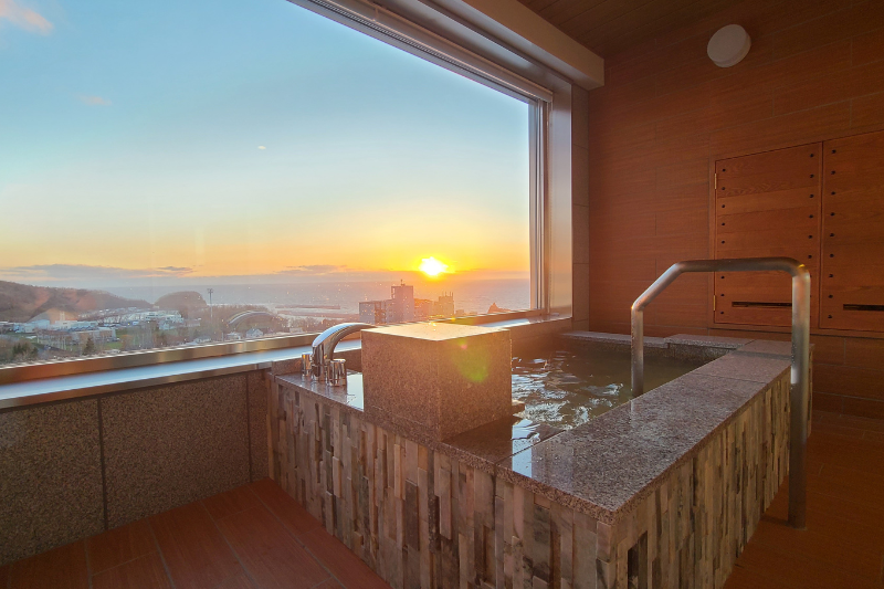 知床第一ホテル部屋風呂