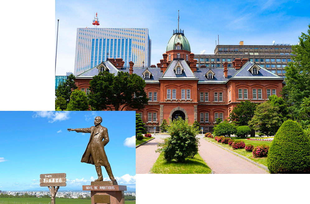 札幌市内を観光