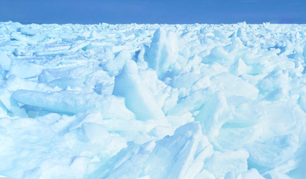 流氷スポット